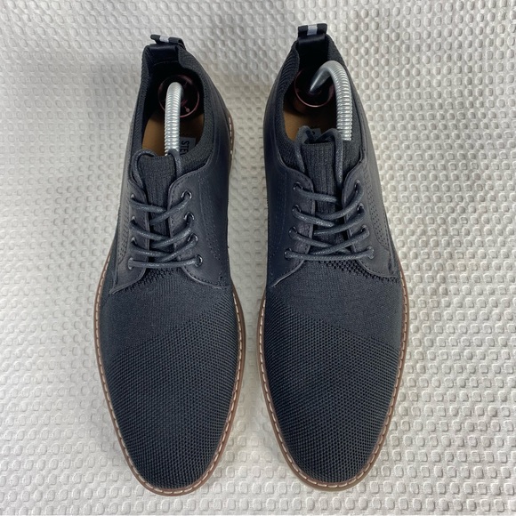 Steve Madden Knit Lace Up Black Casual Shoe; Men’s Size 9 M — Like New! - Picture 7 of 13